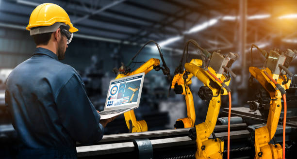 Smart industry robot arms