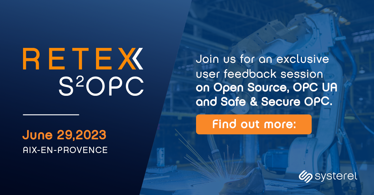 Feedback user session S2OPC